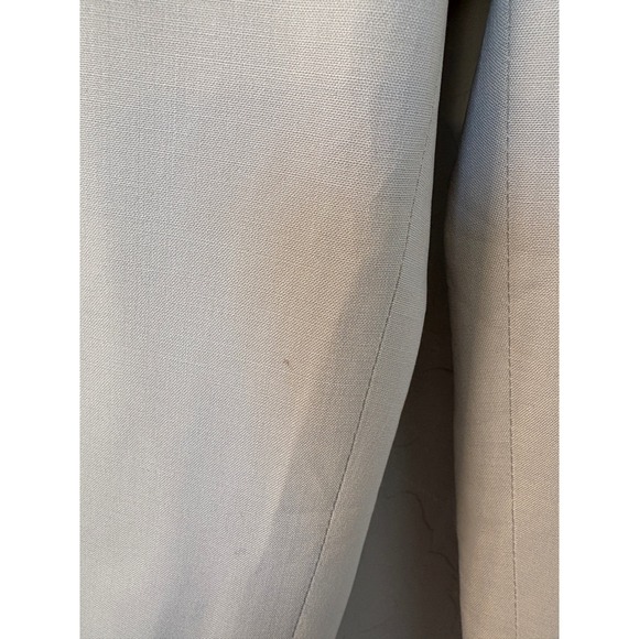 Lafayette 148 Irving Dress Pants Straight Leg Career Casual Trousers Beige Sz 12 - Picture 5 of 10